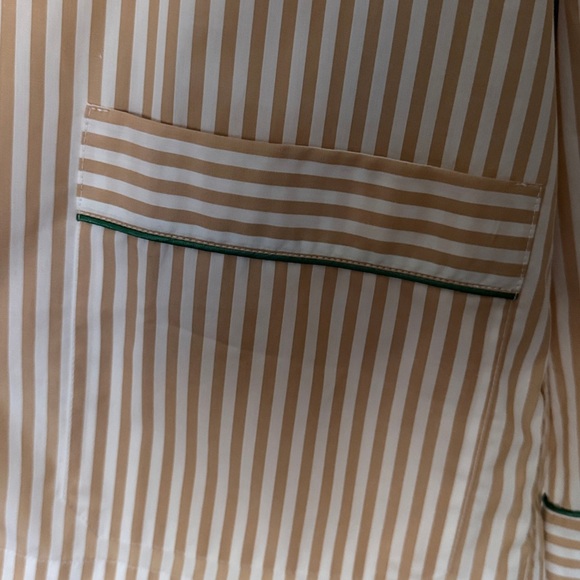 SCHOSTAL ROMA COTTON STRIPED PAJAMA SET - Picture 6 of 11